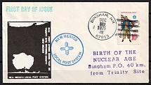 1975 (23 Dec) Birth of the Nuclear Age, Bingham, New Mexico, United States, Locals, Commemorative First Day Cover