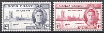 1946 Gold Coast British Empire Perf. 13.5х14 (Full Set)
