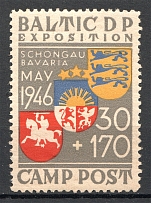 1946 Baltic Dispaced Persons Camp Schongau Expostition