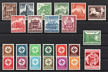 1940-44 Third Reich, Germany (Full Sets, CV $90)