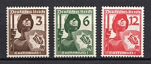 1937 Third Reich, Germany (Full Set, CV $20, MNH)