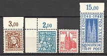 1948 Germany American and British Zone of Occupation (Full Set, MNH)