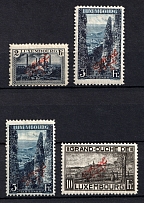 1922-23 Luxembourg (Mi. 125, 126, 128, CV $80)