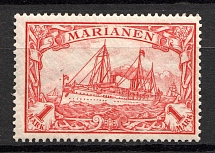 1901 Mariana Islands German Colony 1 M