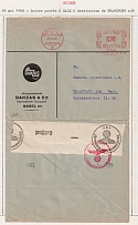 1942 (29 May) Switzerland, Cover from Basel to Frankfurt, German Military Censorship