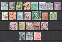 New South Wales, British Colonies (Group of Stamps, Canceled)