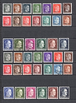 1941-43 Reich Occupation (Full Sets, MH/Canceled)