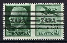 1943 25c Zadar, German Occupation, Germany (Mi. 35 I, CV $70)