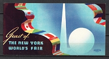 The New York World's Fair, United States, Stock of Cinderellas, Non-Postal Stamps, Labels, Advertising, Charity, Propaganda, Souvenir Sheet