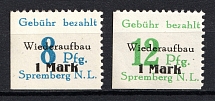 1946 Spremberg, Local Mail, Soviet Russian Zone of Occupation, Germany (Perforated, Full Set)