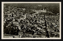 1935 Karlsruhe from an airplane The pictorial cancellation (Bachmann Karlsruhe 23)