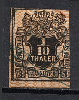 1855 1/10T Hanover, Germany (Canceled, CV $260)