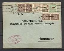 1923 Germany inflation cover to Hannover