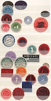 Home Furnishing and Rubber Goods Factories, Companies and Brands Private Seals, Stock, Germany, Rare