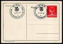 1941 Wien postcadr with Special postmark