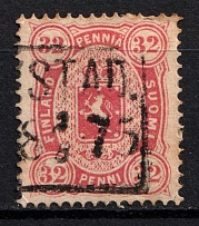 1875 Finland (Mi. 11, Full Set, CV $720, Canceled)