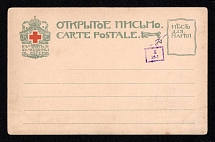 Saint Petersburg, 'Cruiser Varyag', Red Cross, Community of Saint Eugenia, Russian Empire Open Letter, Postal Card, Russia