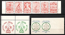 Italy, Scouts, Group of Stamps (MNH)