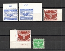1942 Germany Reich Fieldpost (Control Numbers, Full Sets)