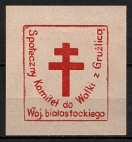 Social Committee to Combat Tuberculosis of Bialystok Voivodeship, Poland, Non-Postal, Cinderella