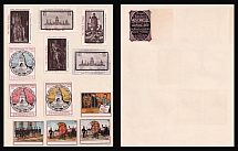 Leipzig, Germany, Stock of Cinderellas, Non-Postal Stamps, Labels, Advertising, Charity, Propaganda (#374)