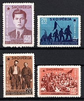 1947 Albania (Mi. 426 - 429, Full Set, CV $50, MNH)