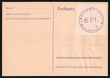 1946 Arnsberg (Westphalia), Germany Local Post, Postcard (Mi. 1, CV $100)