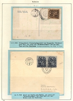 1938 Hungary, Carpahto-Ukraine territory Postal History, Cover and Postcard