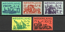 1959 Netherlands (CV $20, Full Set, MNH)