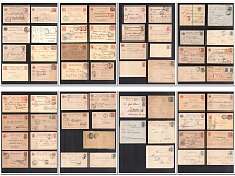 Russia, Russian Empire, Collection of Postal History Covers and Postcards
