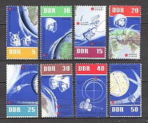 1962 German Democratic Republic GDR  Space (CV $30, Full Set, MNH)