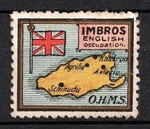 Imbros island, Turkey, British Occupation, World War I Military Propaganda