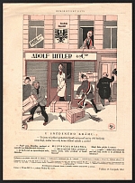 1932 'Humoristic Letters', Prague, Czechoslovakia, Anti-German Propaganda, Leaflet