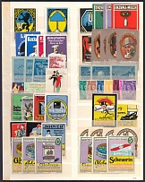 Germany, Stock of Cinderellas, Non-Postal Stamps, Labels, Advertising, Charity, Propaganda (#440)