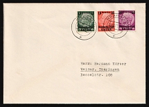 1940 (4 Oct) General Government, Germany, Cover from Krakov franked with Mi. 3, 4, 11 (Canceled, CV $80)