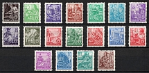 1953 German Democratic Republic, Germany (Mi. 362 - 379, Full Set, CV $390)
