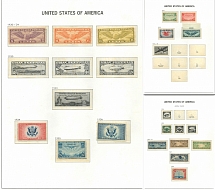 1918-41 United States, Airmail, Stock of Stamps (# U US - 3)