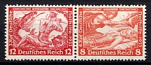 1933 Third Reich, Germany (Mi. W 55, Zusammendrucke, CV $70, MNH)