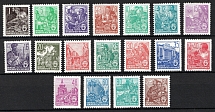 1953 German Democratic Republic, Germany (Mi. 405-422, Full Set, CV $360, MNH)