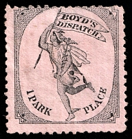 1878 United States Locals (Sc 20L43, CV $40)