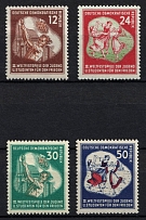 1951 German Democratic Republic, Germany (Mi. 289 - 292, Full Set, CV $50)