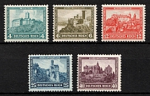 1932 Weimar Republic, Germany (Mi. 474 - 478, Full Set, CV $230)