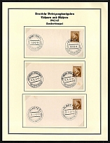 1941 Bohemia and Moravia Special Postmarks