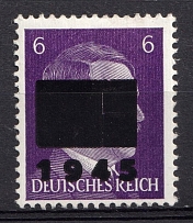 1945 6pf Netzschkau-Reichenbach (Saxony), Germany Local Post (Mi. 5 a II b, Signed, CV $180, MNH)