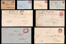 German Empire, Postcards and Covers (Readable Postmarks)