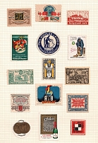 Germany, Europe & Overseas, Stock of Cinderellas, Non-Postal Stamps, Labels, Advertising, Charity, Propaganda (#44B)