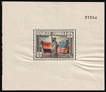 1938 Spain, Souvenir Sheet (Mi. Bl. 3, CV $50, MNH)