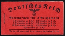 1941 Booklet with stamps of Third Reich, Germany in Excellent Condition (Mi. MH 39.5, CV $330)