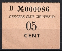5c Officers Club Grunwald, Poland