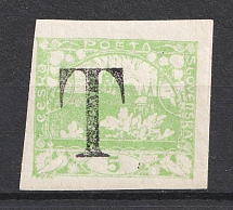 1919 Wilamowice, Overprint 'Porto', Postage Due Stamps, Local Issue, Poland (MNH)